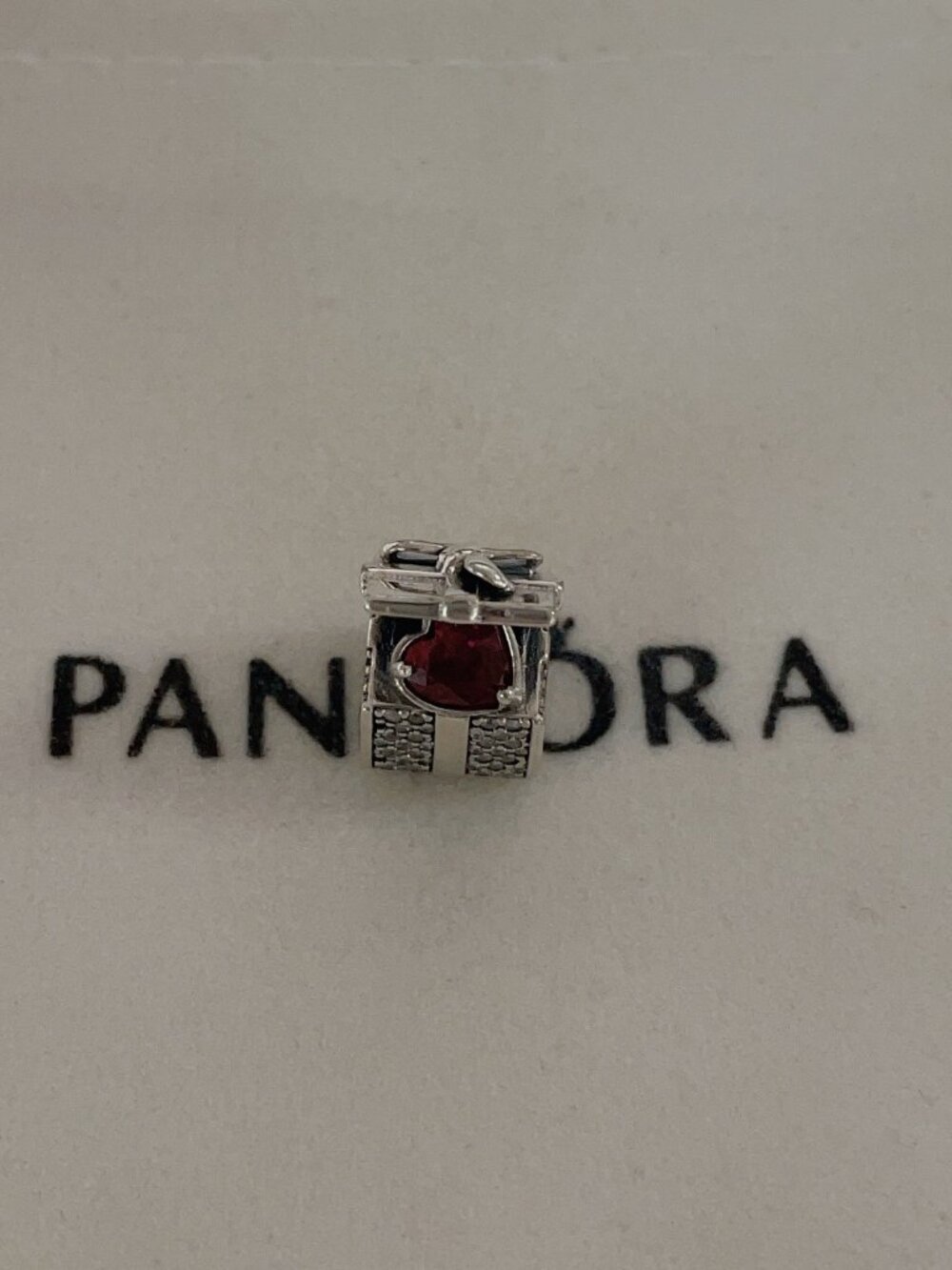 Pandora Sparkling Gift Box Charm